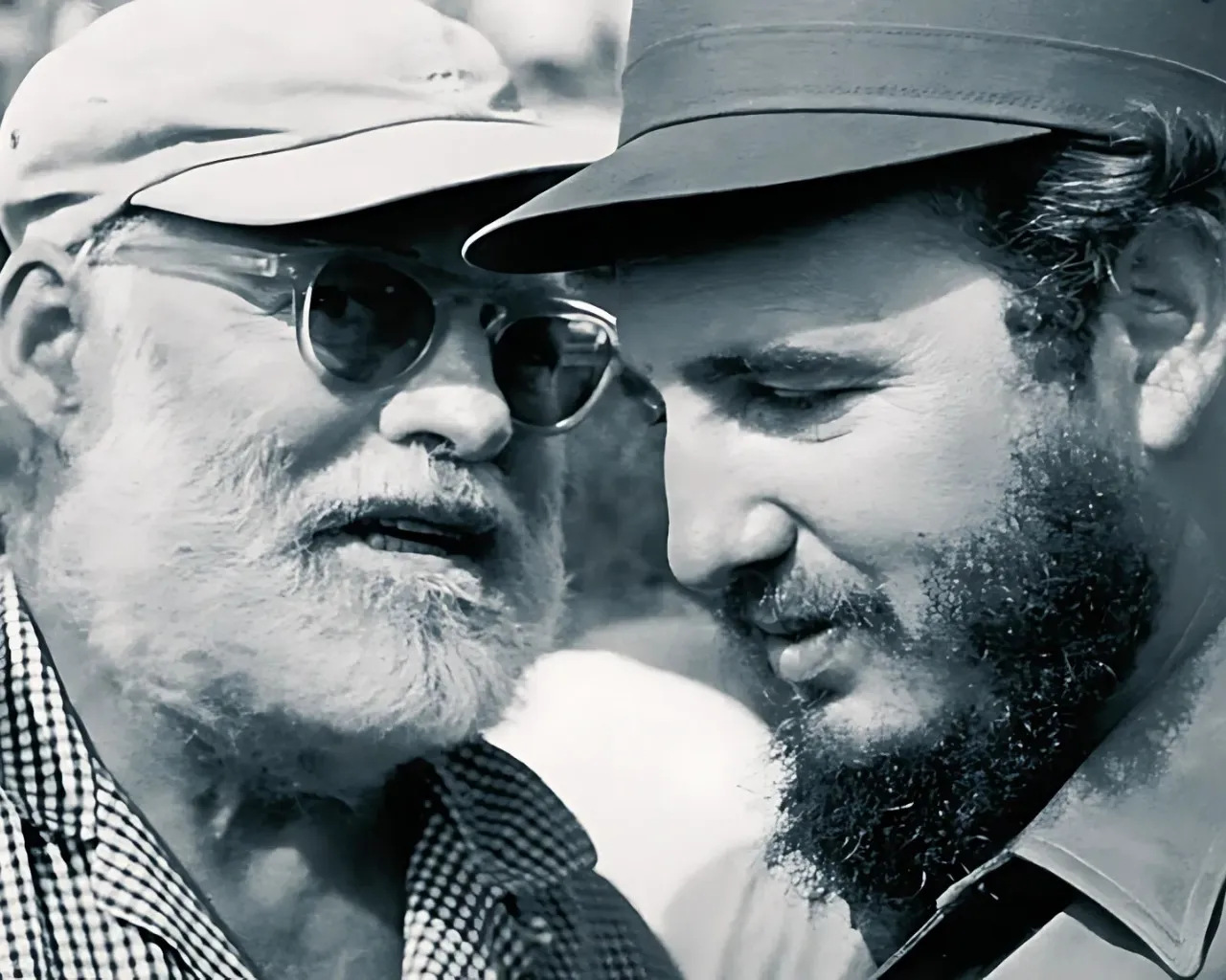 Hemingway y Fidel